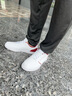 安踏（ANTA）男鞋運動(dòng)板鞋男秋季新款低幫軟底運動(dòng)板鞋百搭休閑鞋子男 安踏白/絳紅色 44.5 曬單實(shí)拍圖