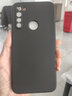 創(chuàng)力升 小米紅米note8手機殼Redmi Note 8新款液態(tài)硅膠鏡頭全包防摔超薄簡約男女款保護套 紅米Note 8【石墨黑】+掛繩 曬單實拍圖