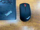 聯(lián)想（lenovo）ThinkPad 小黑藍光雙模鼠標 藍牙5.0 無(wú)線(xiàn)2.4G dpi三擋可調 午夜黑 4Y50Z21427 無(wú)線(xiàn)+藍牙雙模藍光經(jīng)典小黑鼠標 曬單實(shí)拍圖