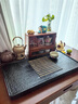 季慕家天然整塊烏金石茶盤(pán)家用簡(jiǎn)約石頭大號(hào)現(xiàn)代石材茶臺(tái)功夫茶具托 單茶盤(pán)80*35*3cm(主圖尺寸) 曬單實(shí)拍圖