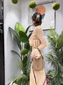 飛戴兒（FLIRTELLE）包包女包新款斜跨女包大容量水桶包送女友老婆生日情人節(jié)禮物 鹽卡色 曬單實拍圖
