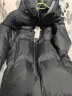 黑冰（BLACKICE）秋冬户外登山防风保暖防水透湿男士中长款加厚连帽羽绒服 黑色 L 晒单实拍图