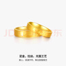 周六福（ZLF） 黃金戒指足金999情侶戒foreverlove永恒的愛男女戒 計價 男戒15號 - 6.31g 曬單實拍圖