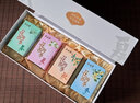 吳裕泰茉莉花茶 花香四季茶葉禮盒 翠谷幽蘭茉莉花茶烏龍茶紅茶茶葉組合 花香四季禮盒+禮袋 200g（50g*4罐） 曬單實(shí)拍圖