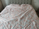 水星家纺床上四件套纯棉100%纯棉床单田园花卉风四件套加大双人被套枕套1.8米床 玫瑰 实拍图