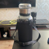 【送杯套】大容量加厚玻璃杯子便攜噸噸杯茶水分離帶杯套泡茶水杯 透明 1000ml噸噸桶 1只裝 曬單實拍圖