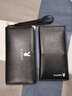 花花公子貴賓男士長(cháng)款錢(qián)包手包2022真皮質(zhì)感多卡位大容量手機包 黑色單拉+經(jīng)典黑 曬單實(shí)拍圖