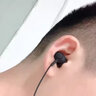 SONT電腦耳機(jī)帶麥克風(fēng)監(jiān)聽入耳式臺(tái)式機(jī)專用吃雞游戲語音男女生通用主播直播線控2.5米長線雙插頭耳麥 【單插頭】2米線長入耳式款-黑色 曬單實(shí)拍圖