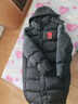 并力冬季運動(dòng)棉衣男長(cháng)款過(guò)膝羽絨服體育生冬訓大衣女保暖大碼加厚棉服定制 HH-9168黑色 3XL 180-185CM 曬單實(shí)拍圖