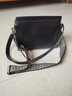 法澤凱野（FRZECARY）輕奢侈包包女包真皮新款單肩包歐美時(shí)尚牛皮百搭休閑軟皮斜挎包 黑色 曬單實(shí)拍圖