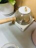 艾爾菲德（irmafreda） 養(yǎng)生壺煮茶器一體迷你煮茶壺家用辦公室蒸茶器大容量0.6L煮水花茶壺 白色 0.6L 曬單實拍圖