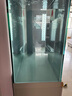 漢霸超白玻璃魚缸客廳家用2025年新款大型水族箱生態(tài)底濾智能懶人金魚 淺灘灰 靠墻100cm長x40cm寬x75cm+80cm高 曬單實拍圖