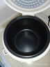美的（Midea）電飯煲3L4L5L家用經(jīng)典老式機械式蒸屜款簡(jiǎn)單老人易操作不粘內膽 MB-YJ308J  帶蒸籠 3L 曬單實(shí)拍圖