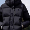 哈吉斯（HAZZYS）女裝 秋冬款女士【PHIZ系列】面包羽絨服ASFSU0BDX38 黑色BK S （155/80A 36） 曬單實(shí)拍圖