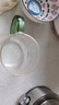 CCKO 玻璃杯 家用兒童牛奶杯帶刻度耐熱帶把手果汁杯水杯茶杯咖啡杯 350ML（綠色）+13CM攪拌勺 曬單實拍圖