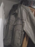 BJHG不计后果春秋季美式复古PU皮衣男潮牌做旧美拉德潮酷机车夹克外套 深墨绿 L （130-160斤） 实拍图