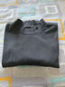 布先生可機洗短袖羊毛T恤男秋冬打底針織衫 嵌線(xiàn)刺繡-礦石灰 XXXL/190  曬單實(shí)拍圖