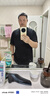MANGANO曼加龍【輕奢衣服】男裝T恤簡約舒適夏季純棉寬松新款男士短袖 黑色 52 (180/100A) 曬單實拍圖