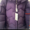 雅鹿中老年羽絨服冬季2025新款媽媽裝短款連帽加厚保暖外套女 紫色 4XL 【推薦130-140斤】 曬單實拍圖