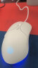 英菲克（INPHIC）B1 游戏有线鼠标 宏定义轻音办公人体工学USB接口 笔记本电脑台式机通用 白色 实拍图