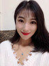 MZMZ永恒之心鉑金項鏈女pt950白金鎖骨鏈七夕情人節禮物送女友老婆 輕奢款-鑲嵌海洋之心 【免費刻字  精美禮盒  送女生】 曬單實(shí)拍圖