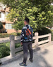 吉普（JEEP）吉普純棉休閑褲男冬季加絨羊羔絨寬松大碼運(yùn)動(dòng)束腳褲青年休閑棉褲 黑色束腳-羊羔絨 2XL 130-145斤 曬單實(shí)拍圖
