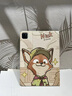 迪士尼（Disney）iPad11平板套iPadAir7蘋(píng)果保護套瘋狂動(dòng)物城尼克朱迪書(shū)本式雙面帶筆槽防摔軟殼卡通適用情侶款外殼 雙面彩繪皮紋【內置筆槽】尼克-441955Y iPadAir7(M3)/ 曬單實(shí)拍圖