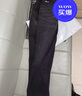 Lee dprre2025秋冬新款黑色牛仔褲男修身小腳高端彈力百搭休閑長褲加絨加厚 黑色 38 曬單實(shí)拍圖