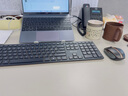CHERRY櫻桃鍵盤DW9100SLIM辦公鍵盤鼠標(biāo)套裝無線/藍(lán)牙超薄筆記本臺(tái)式外接充電式巧克力鍵盤 DW 9100 SLIM鍵鼠套裝【黑色】 雙模連接【無線+藍(lán)牙】 曬單實(shí)拍圖