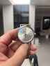 萬國（IWC）瑞士手表 柏濤菲諾系列新款鑲鉆女士自動(dòng)機(jī)械腕表 IW458601米色牛皮銀盤37mm 曬單實(shí)拍圖