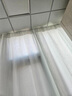 德國免打孔窗簾軌道宿舍滑軌滑輪粘貼頂側(cè)裝自粘式滑道單床簾門簾 免打孔粘軌頂裝送螺絲 1.0米 曬單實拍圖