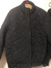 古謙 棉衣男士加絨加厚外套冬季休閑立領(lǐng)棉服男中青年保暖棉襖上衣男 黑色 加絨 3XL （建議155-170斤） 曬單實拍圖