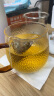 忆壶茶茶杯分离玻璃杯子泡茶杯茶水分离办公喝红花茶耐热功夫茶具400ml 实拍图