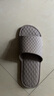 merdor靜音拖鞋女士夏季抗菌不臭腳浴室內(nèi)居家用洗澡防滑軟底輕便涼拖鞋 淺咖色 40-41 （L） 曬單實(shí)拍圖