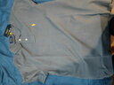 RRL拉夫勞倫Ralph Lauren經(jīng)典小馬標(biāo)刺繡短袖翻領(lǐng)純棉保羅polo衫男夏 槍灰色 M (建議150-170斤穿) 曬單實(shí)拍圖