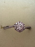AEAW Jewelry豪華顯大18K金鑲D色人工培育鉆石戒指人造鉆石戒指 送女朋友禮物 18k金30分D/VVS1/3EX/NGIC證 曬單實(shí)拍圖