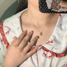 卡百瑞黃金貓背熊kt貓吊墜hello kitty凱蒂貓項鏈足金999送女友節(jié)日禮物 貓背熊吊墜約0.9-1克/帶證書 曬單實拍圖