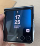 三星（SAMSUNG）Galaxy Z Flip5 原裝手機殼 智能主題保護殼 透明 套餐一 曬單實(shí)拍圖