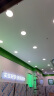 雷士（NVC） led筒灯简约超薄高亮大瓦数工厂天花板嵌入式天花灯背景装饰灯 18W漆白-暖白-开孔-14.5-15cm 实拍图