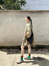 GARNUO卡其色風(fēng)衣外套女短款2025春秋新款早初秋小個子高級感英倫風(fēng)大衣 卡其色 S 曬單實拍圖