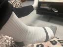 李宁（LI-NING）袜子男篮球袜运动袜跑步防滑毛巾底长袜加厚耐磨保暖足球篮球棉袜 晒单实拍图