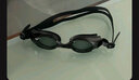 浩沙（hosa） 泳鏡成人高清防霧防水專(zhuān)業(yè)游泳眼鏡男女通用近視泳鏡泳帽套裝 300度（黑色近視） 曬單實(shí)拍圖