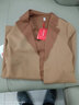 皮爾卡丹（pierre cardin）風(fēng)衣女中長(cháng)款2025秋季新款韓版修身顯瘦格子時(shí)尚中年女裝外套 卡其色 XL 110-120斤 曬單實(shí)拍圖