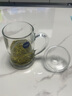 樂(lè )美雅玻璃杯家用帶把喝水杯子加厚辦公泡茶杯鋼化微波牛奶杯 班尼450ml2只【帶蓋】 曬單實(shí)拍圖
