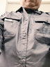 領(lǐng)燦工作服男裝夏季工衣短袖勞保服薄款套裝夏天透氣耐磨工廠(chǎng)車(chē)間定制 深灰色長(cháng)袖上衣 XL /175 曬單實(shí)拍圖