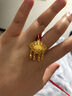 周生生黃金吊墜 足金男女款健康快樂(lè )生日禮物 不含項鏈91005P 5.95克 曬單實(shí)拍圖