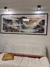 涵軒石來運轉(zhuǎn)客廳裝飾畫現(xiàn)代簡約沙發(fā)背景墻掛畫2025新款輕奢三聯(lián)壁畫 E2281石來運轉(zhuǎn) 左右30*40中60*40 經(jīng)典黑框 質(zhì)感紋理油畫布+ps邊框 曬單實拍圖