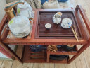金灶（KAMJOVE） 多功能组合式木雕移动茶车茶盘 整套茶具套装智能电茶炉 KW-6000配套泡茶壶G9 1个 实拍图