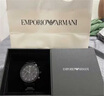 安普里奧·阿瑪尼（Emporio Armani）手表男士商務休閑潛水表圈生日情人節(jié)七夕禮物防水腕表歐美男表 【明星同款力薦】黑武士鋼帶AR11242 曬單實拍圖