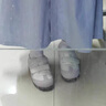 茯見小白鞋女德訓(xùn)學(xué)生小眾百搭平底時尚輕便舒適休閑運動鞋子2025新款 白色魔術(shù)貼德訓(xùn)鞋（偏小半碼） 37 曬單實拍圖